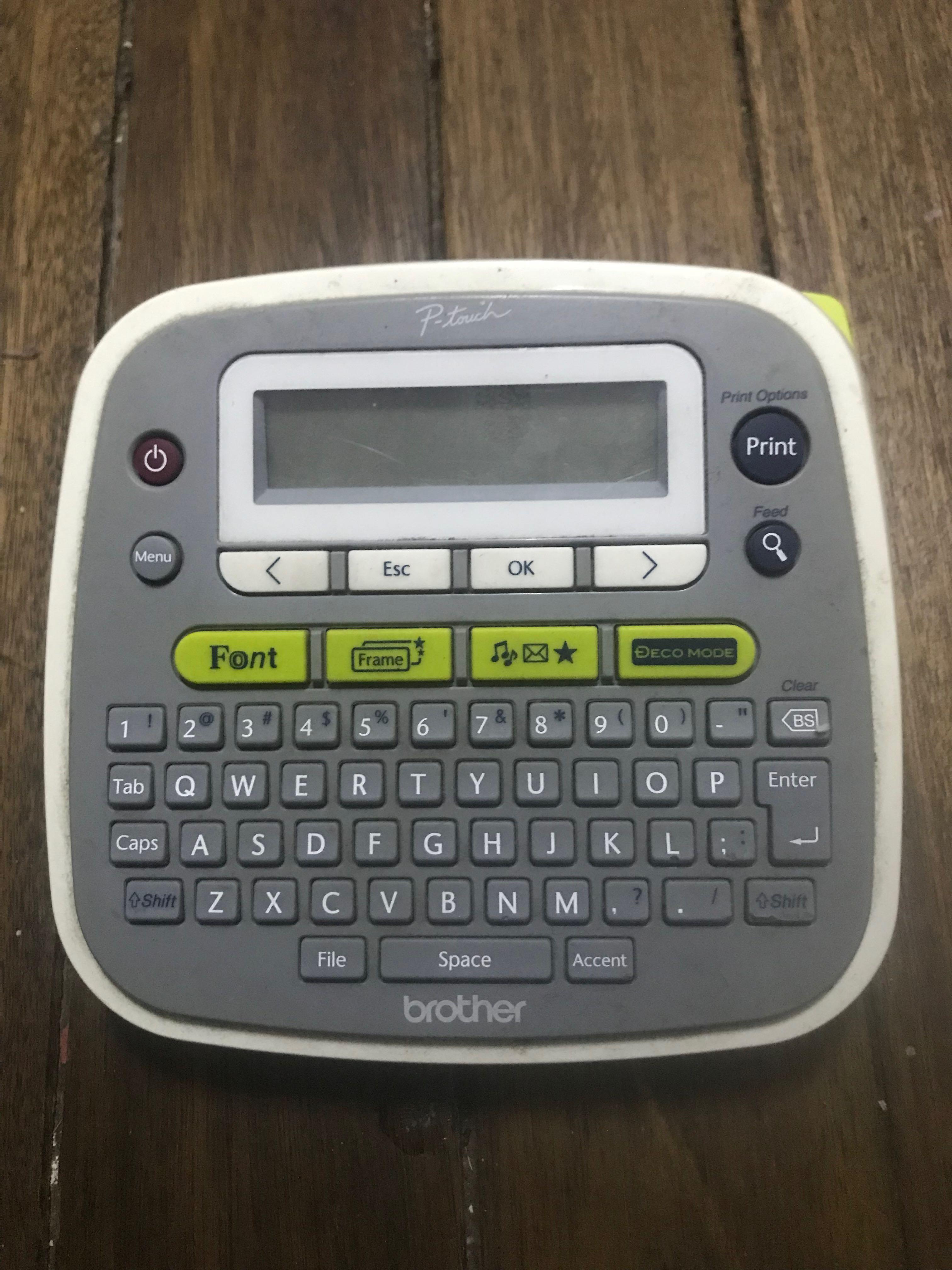 Brother P-touch Home and Office Labeler (PT-D200), Hobbies ...