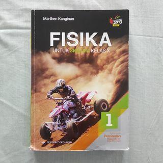 Buku Fisika kelas 10 (Penerbit Erlangga) ‼️FREE ONGKIR JABODETABEK‼️