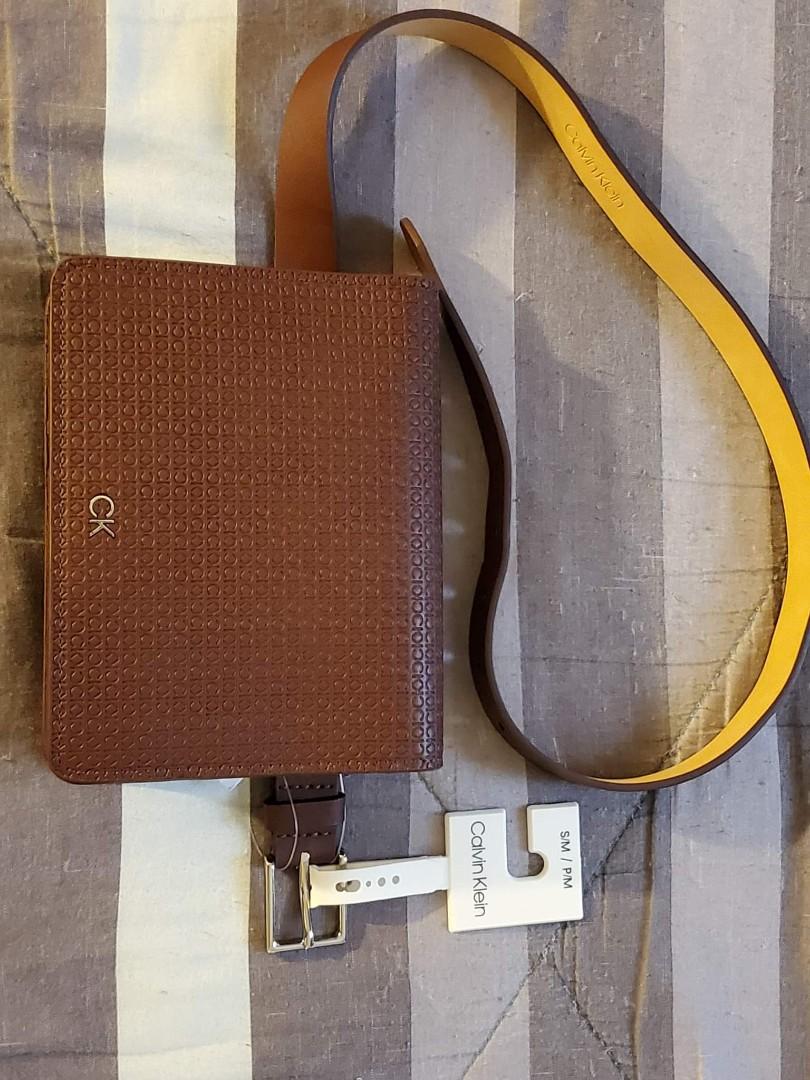 Calvin klein store belt bag brown