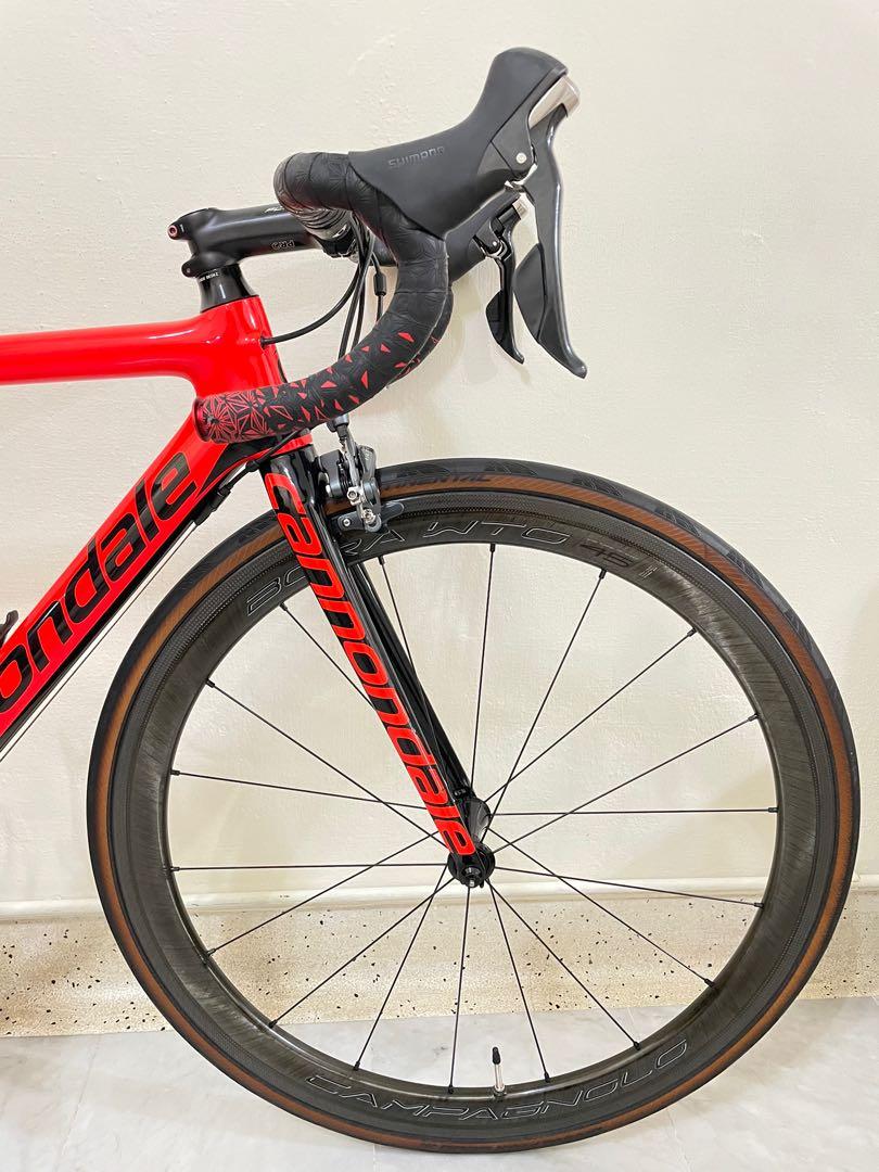 Cannondale supersix evo acid red clearance