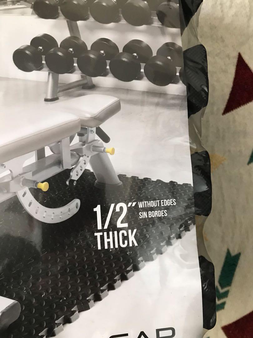 Cap fitness mat discount with diamond plate texture