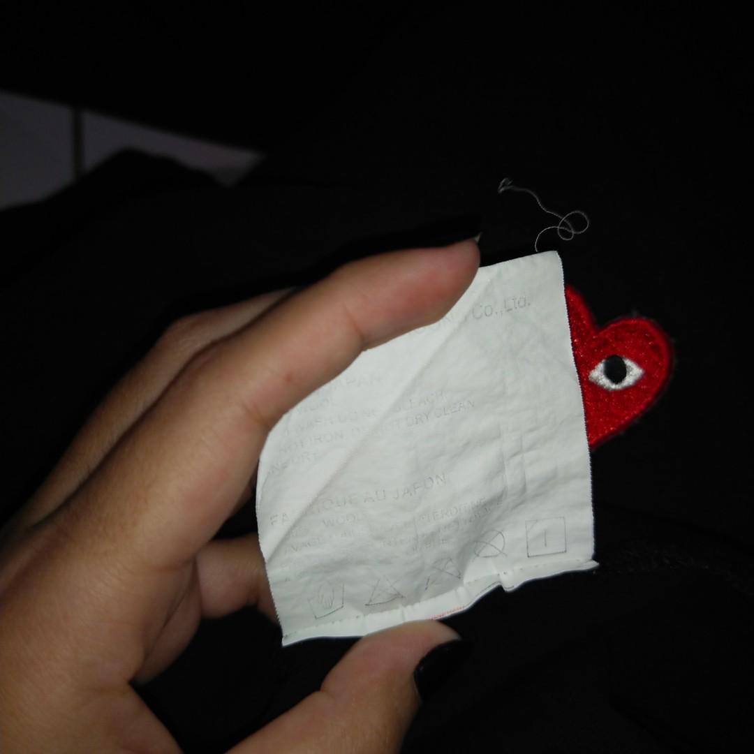 Fake outlet cdg shirt