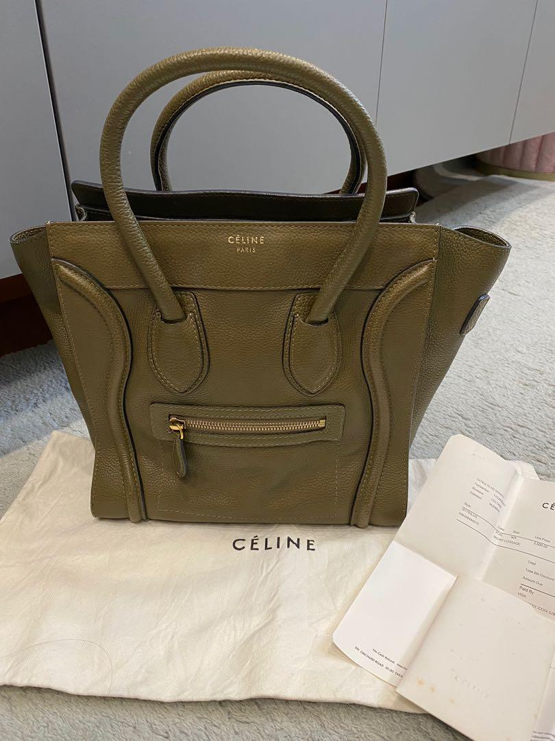 Celine Micro Luggage Bag