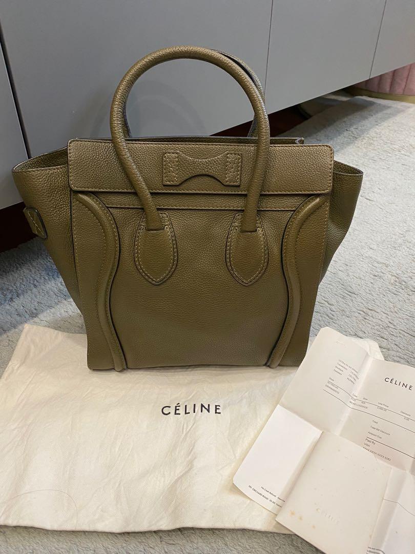 Celine Micro Luggage Bag