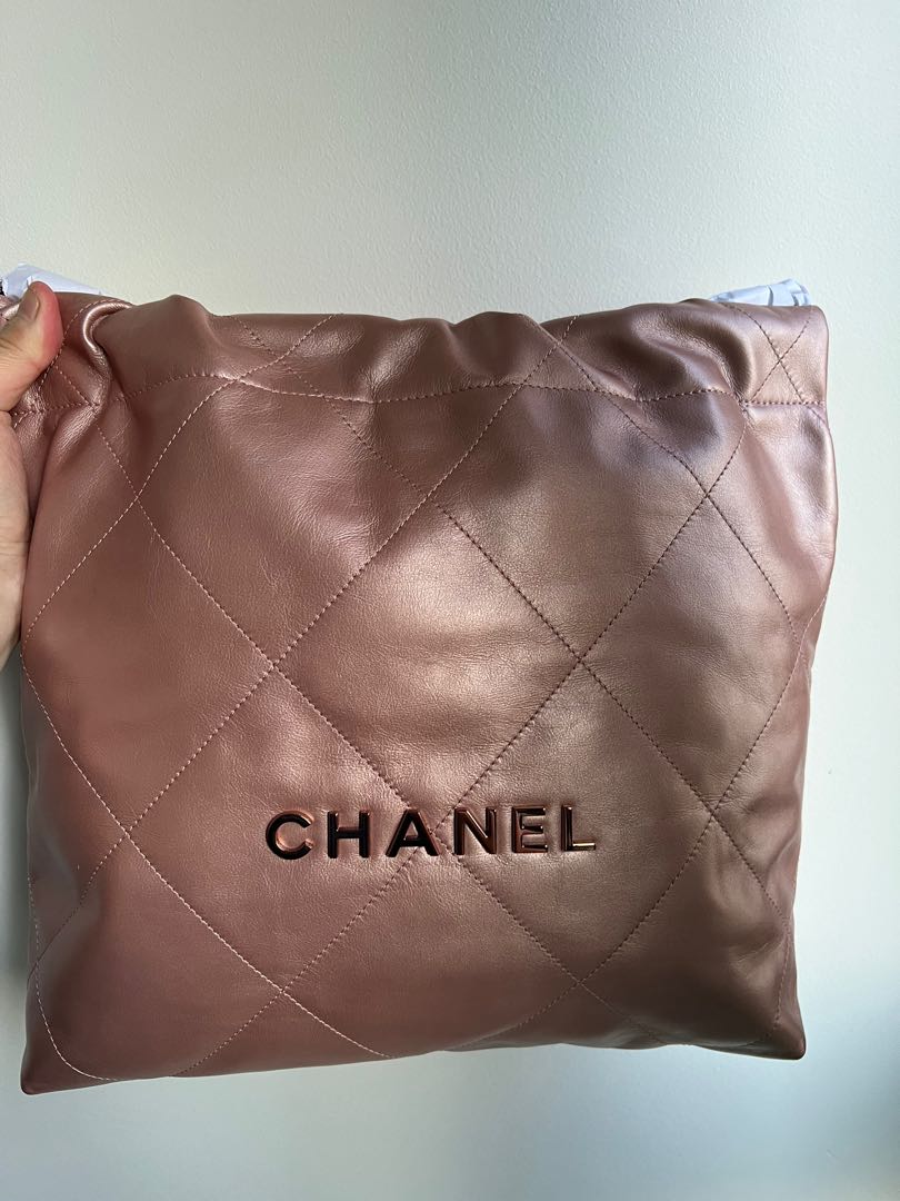 Chanel outlet rose gold