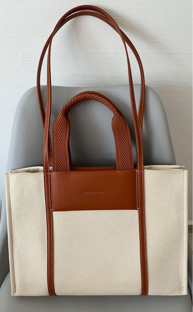 Charles and Keith Shalia Large Double Handle Tote Bag UNBOXING