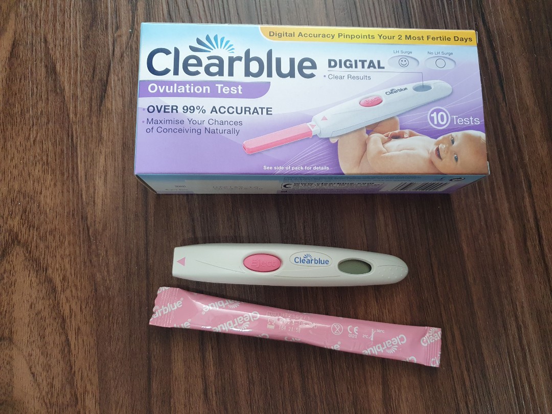 Clearblue ovulation test kit, Babies & Kids, Maternity Care on Carousell