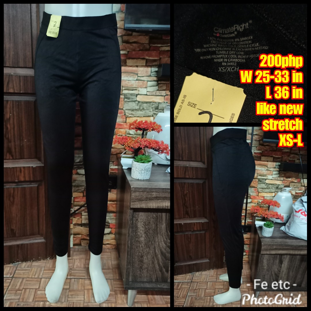 climateright leggings xs to large, Women's Fashion, Activewear on Carousell