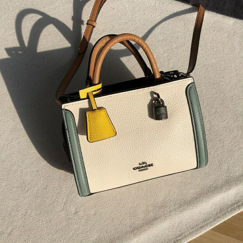 coach zoe colorblock