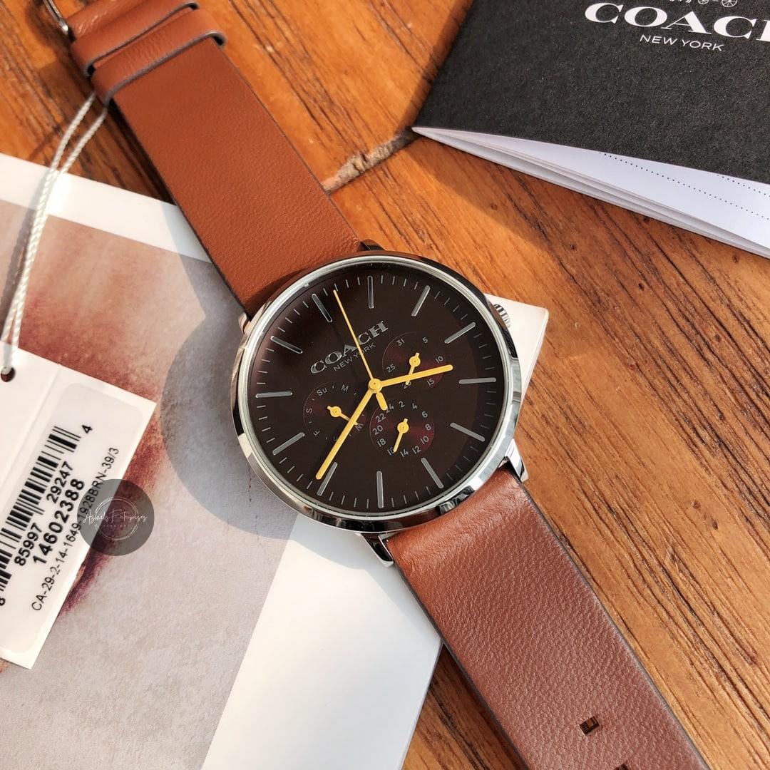 Coach varick cheap watch