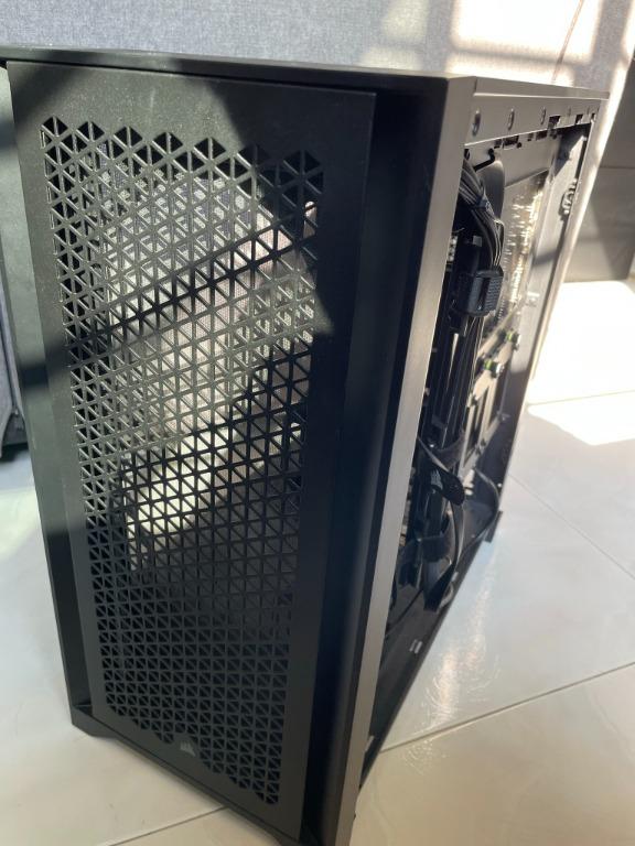 Corsair 4000D Airflow PC Case + ASUS ROG STRIX B450F GAMING