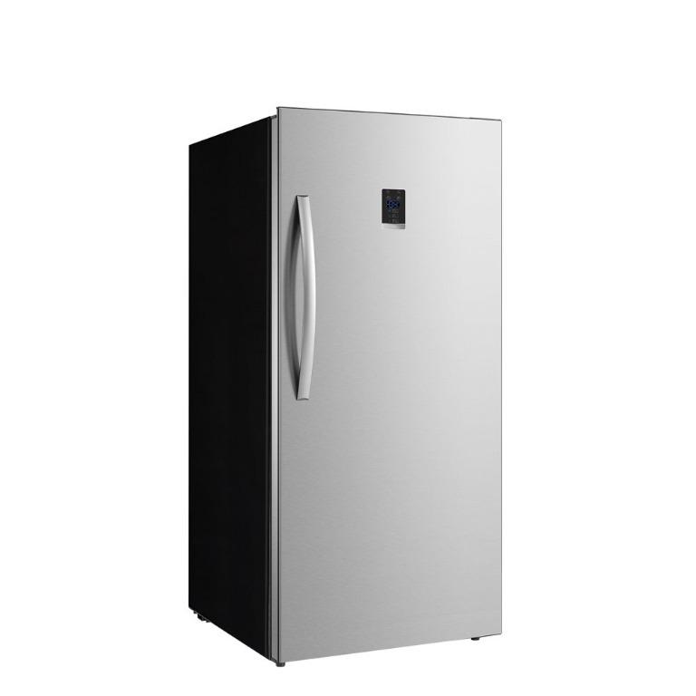 DUAL FUNCTION UPRIGHT FREEZER FUJIDENZO (Category: Refrigerators and Freezers) located in Caloocan City. Submitted by roselyn23 (Listing ID 1170096652, Image 1). Description: FUJIDENZO UPRIGHT FREEZER 👉No-Frost Upright Freezer Single Door Refrigerator 👉Dual Function Technology 👉Digital Temperature Control 💕MODEL:NFU-140 SSDF 14cu.ft. ❎SRP:38,950 ✅CASH:32,100 ✔Top 3 layers are wire shelves ✔1 Bottom Freezer ✔Tempered Glass Shelf on the bottom 