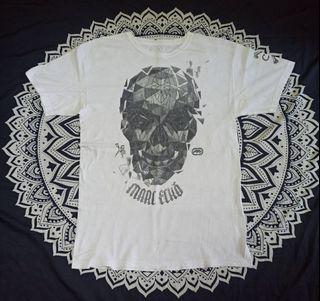 Ecko Park Skull Graphics White T-Shirt