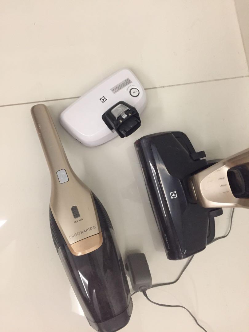 Electrolux ergo rapido stick vacuum cleaner, TV & Home Appliances