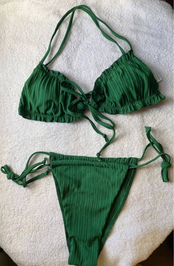 Emerald Green Tankini Bikini, Women's Fashion, Swimwear, Bikinis