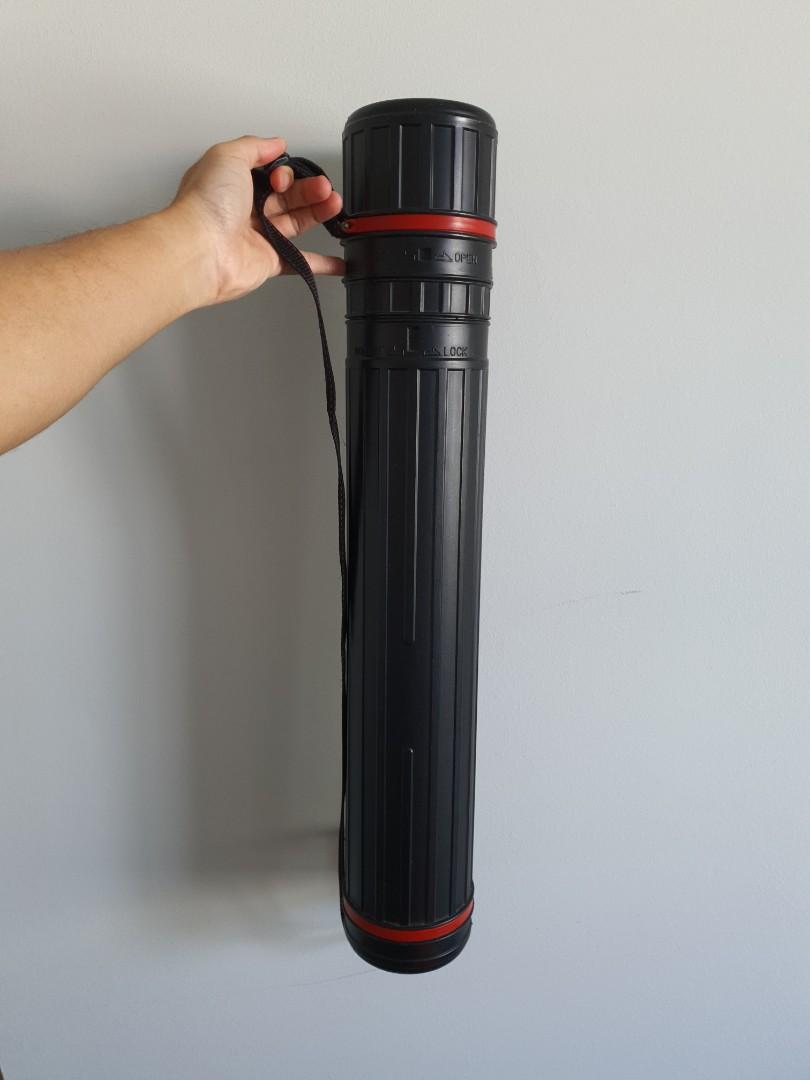 Extendable paper holder container tube poster, Hobbies & Toys