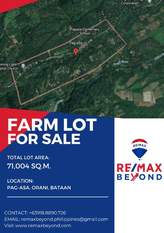 Farm Lot for Sale in Orani, Bataan, Property, For Sale, Lot on Carousell