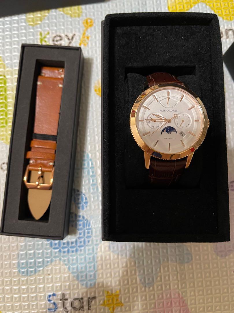 Filippo Loreti Venice rose gold automatic