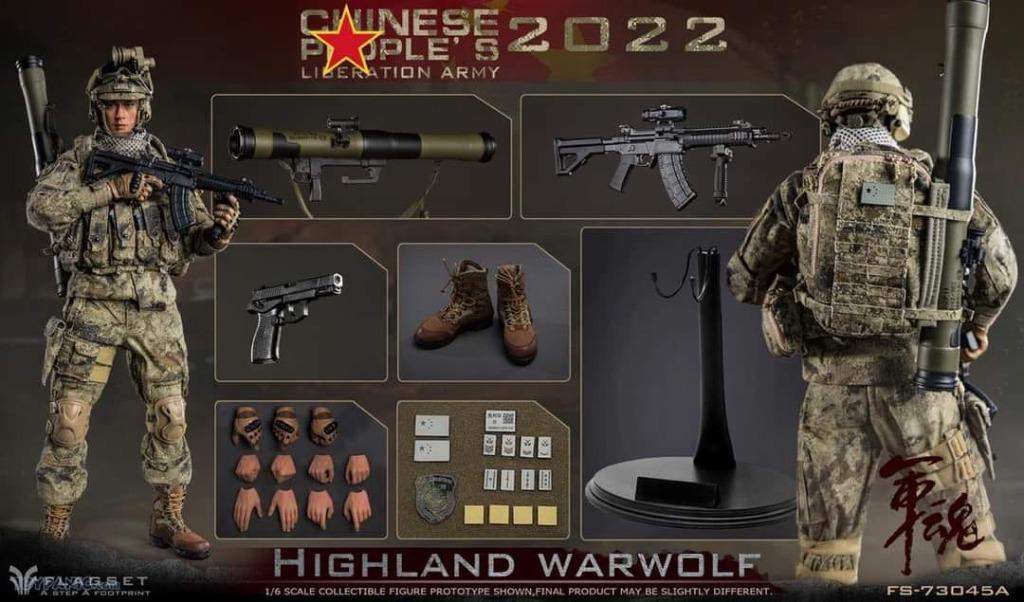 Flagset Scale 1 6 Highland Warwolf Gunner Hobbies Toys Toys Games On Carousell