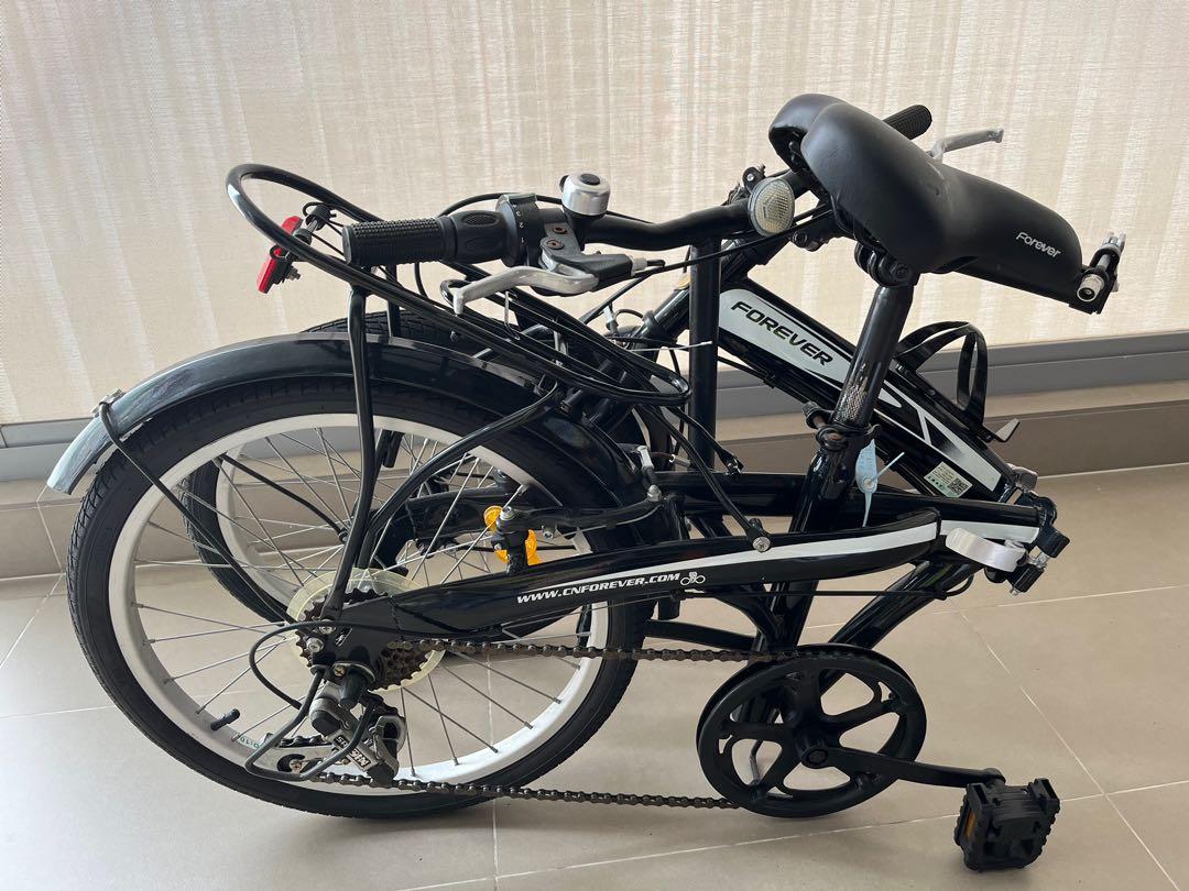 Foldable 7 speed 20 inch Forever bicycles Sports Equipment