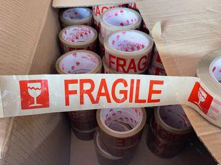 Fragile Tape 2” x 50m brown