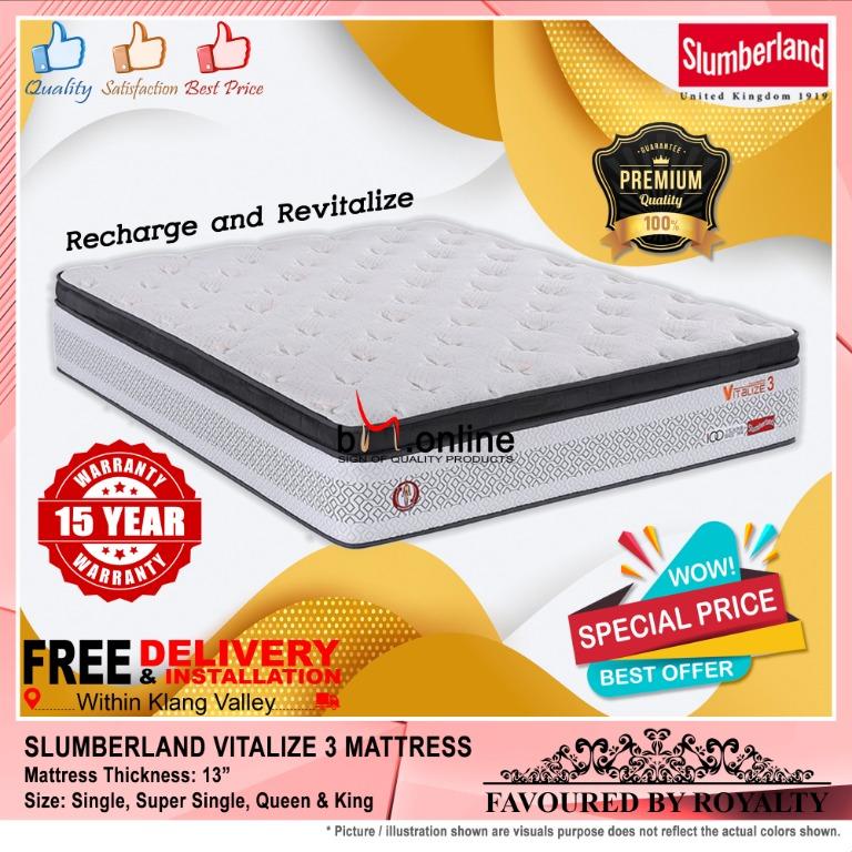FREE DELIVERY PREMIUM QUALITY BEST BUY 13” SLUMBERLAND ...