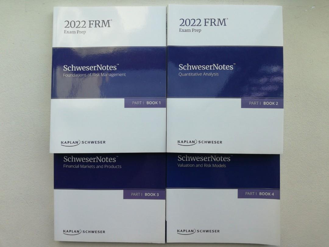 FRM 2022 Part 1 Schweser Notes Book 14 QuickSheet GARP, Hobbies & Toys