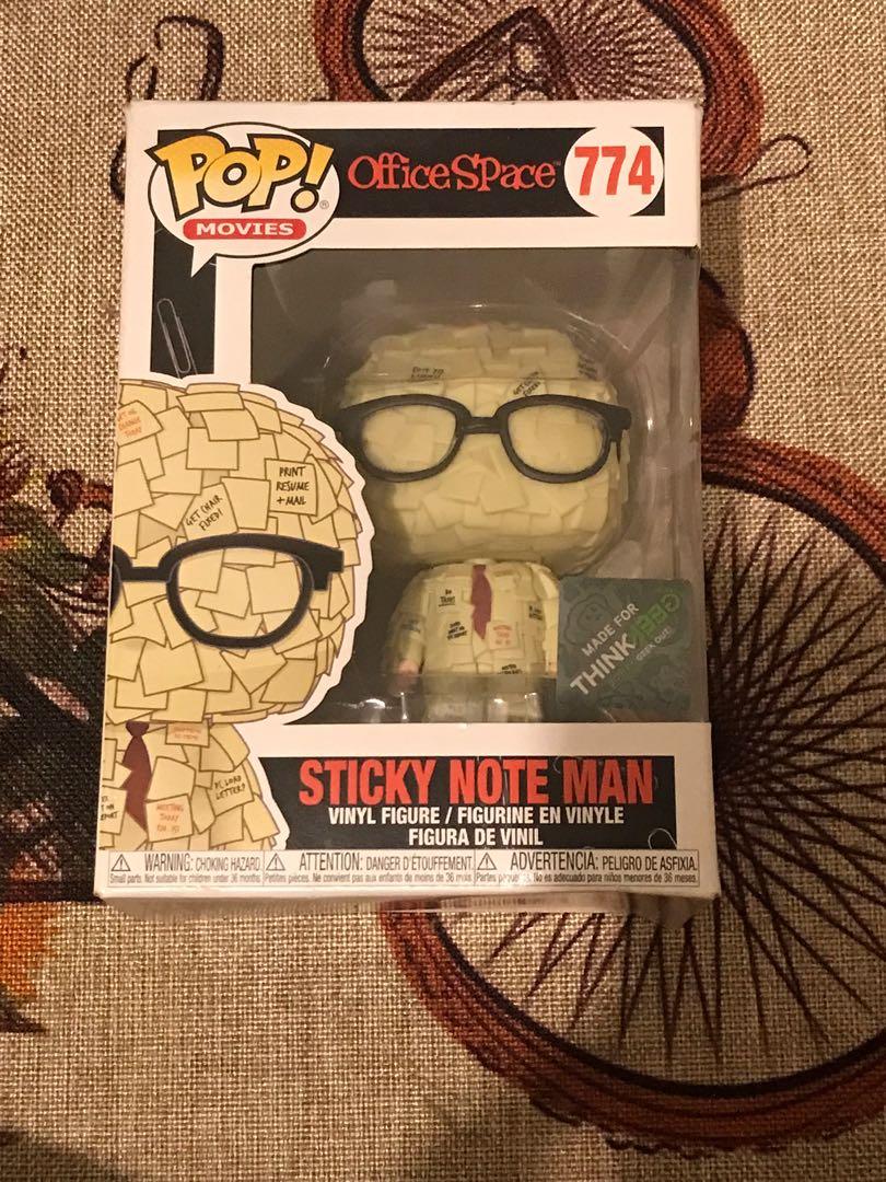 Sticky note man shop funko pop