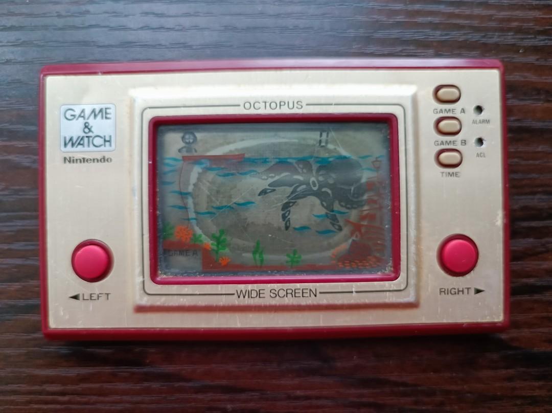 Game & Watch Octopus 八爪魚遊戲, 電子遊戲, 電子遊戲機, Nintendo