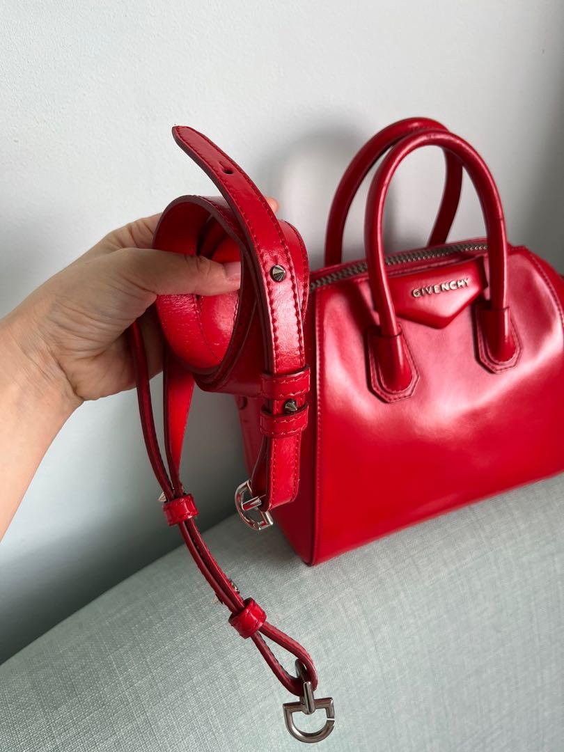 CHEAPEST listing Givenchy Mini Antigona Red