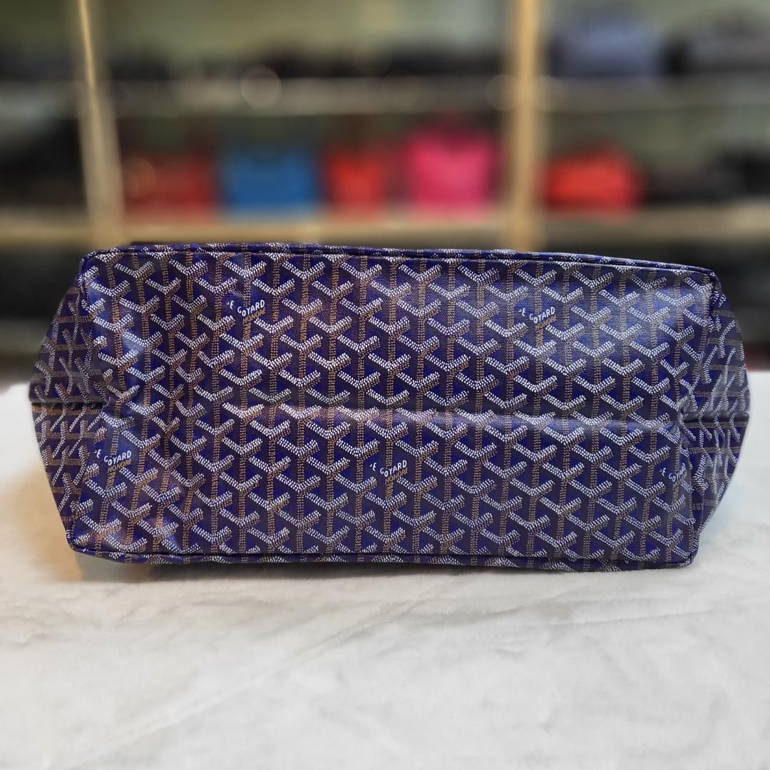 Goyard, Bags, Goyard Saint Louis Tote Claire Voie Coated Canvas Gm Purple