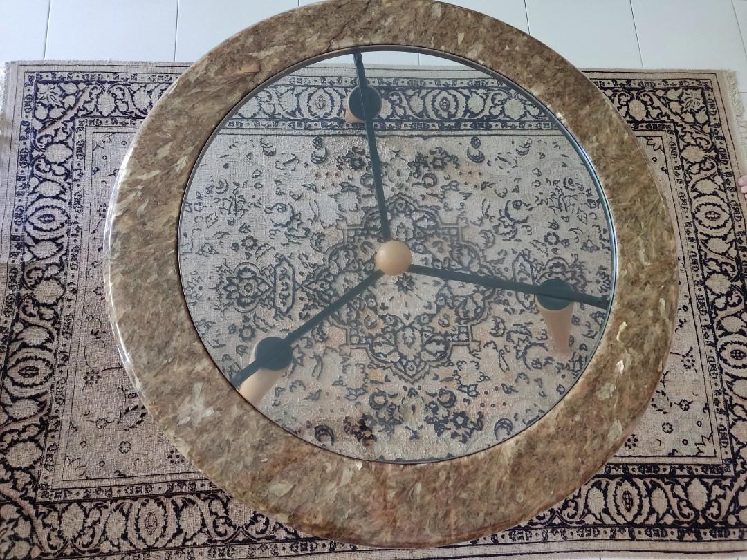 Granite and Glass Coffee Table, Furniture & Home Living, Furniture