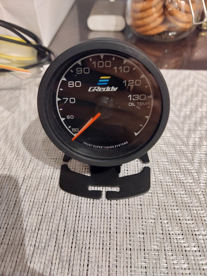 Greddy Oil Temp gauge, Car Accessories, Accessories on Carousell