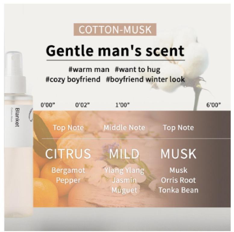 Greyground Body Spray Blanket Cotton Musk 150ml
