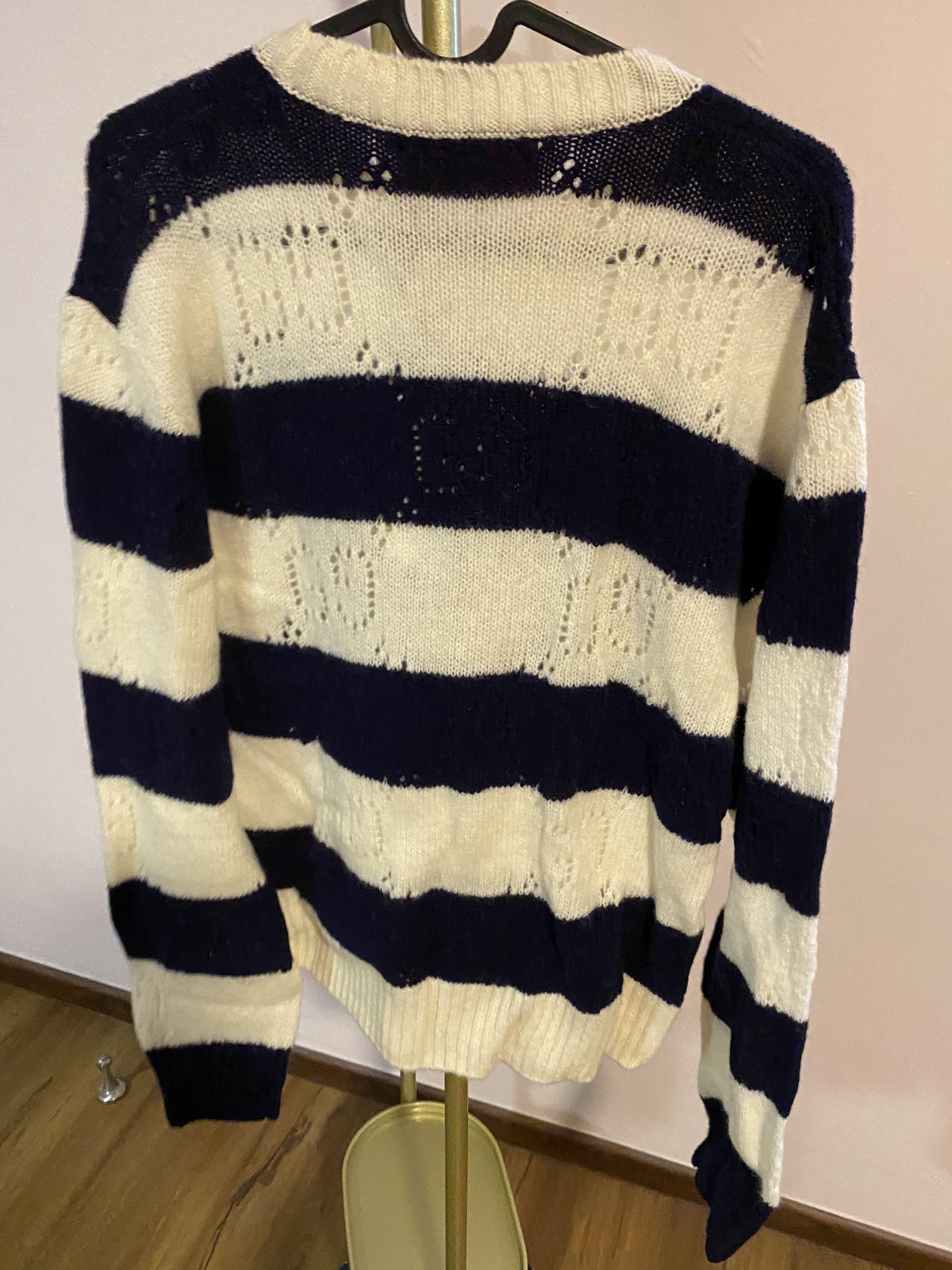 Gucci striped tiger sweater clearance