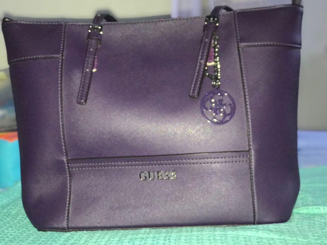 black mini backpack guess