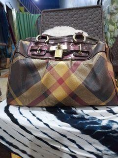 Handbag tartan no brand