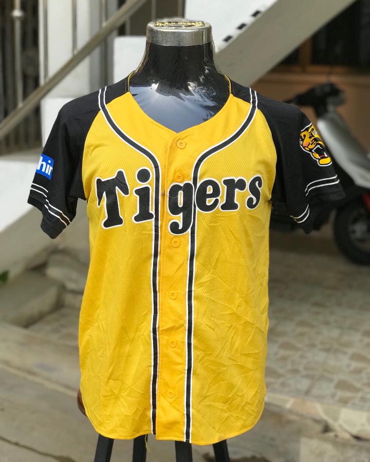 2014 Hanshin Tigers Cheap Baseball Jersey Shirt Uniform Third NEW