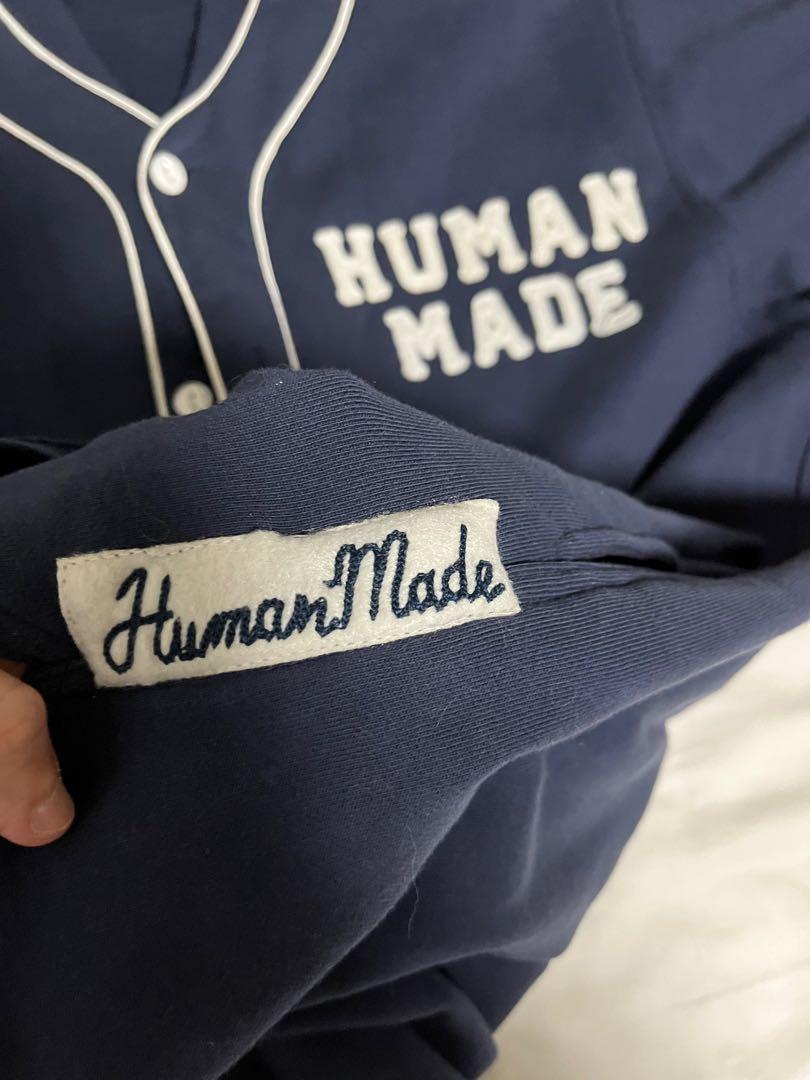Human Made baseball shirt size s, Men's Fashion, Tops & Sets ...