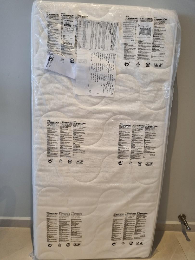 IKEA Krummelur baby cot mattress, Babies & Kids, Baby Nursery & Kids