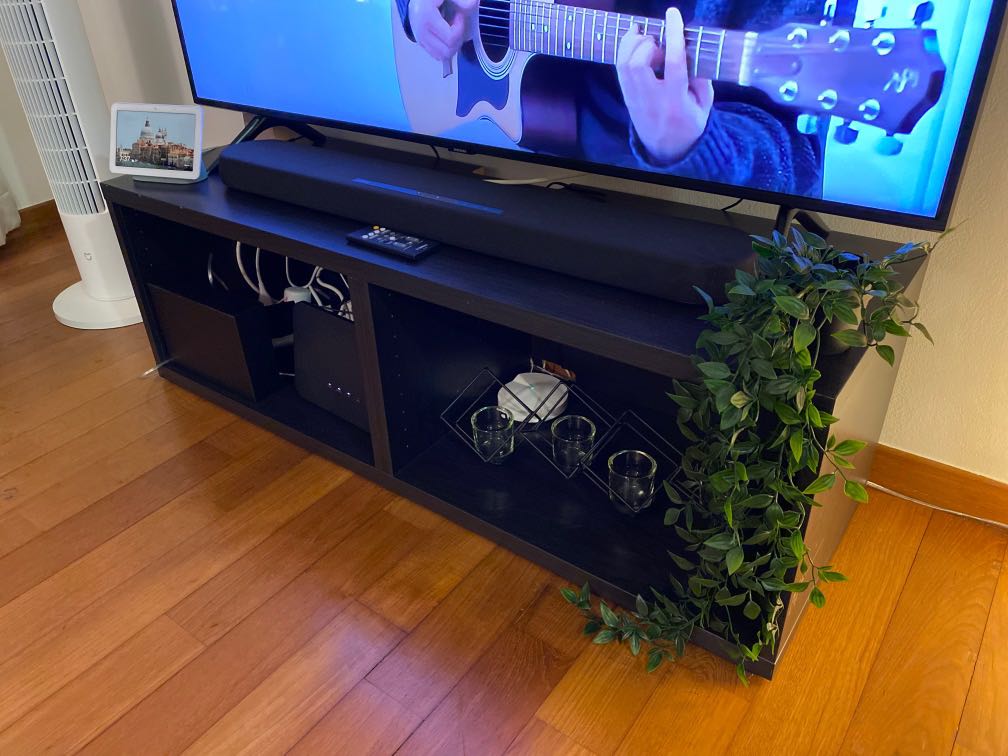 IKEA shelf / TV unit, Furniture & Home Living, Furniture, Shelves