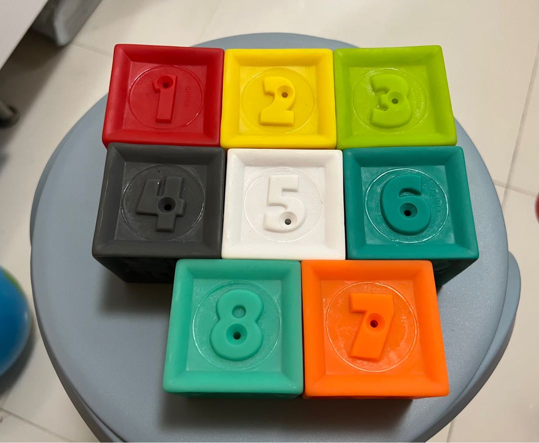 Infant blocks, Babies & Kids, Infant Playtime on Carousell