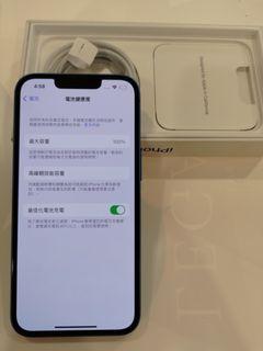 Iphone13 256g有盒有配件 保內（2023/1/9）電池100