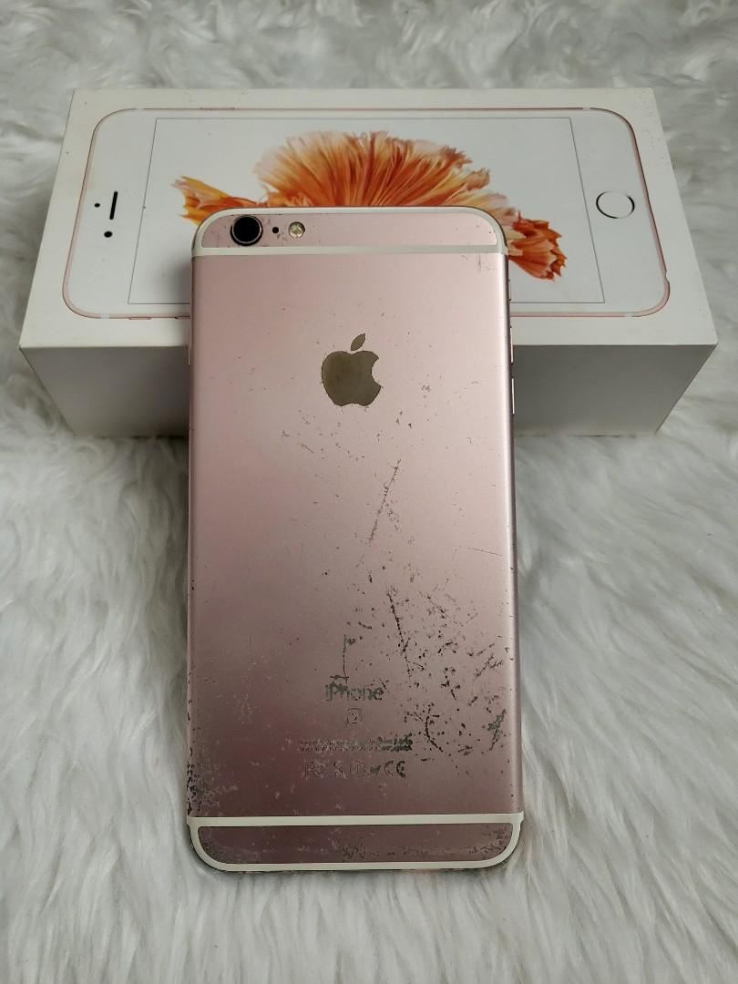 Iphone 6s rose gold ee best sale