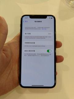 Iphone xs 64黑 無盒 電池85