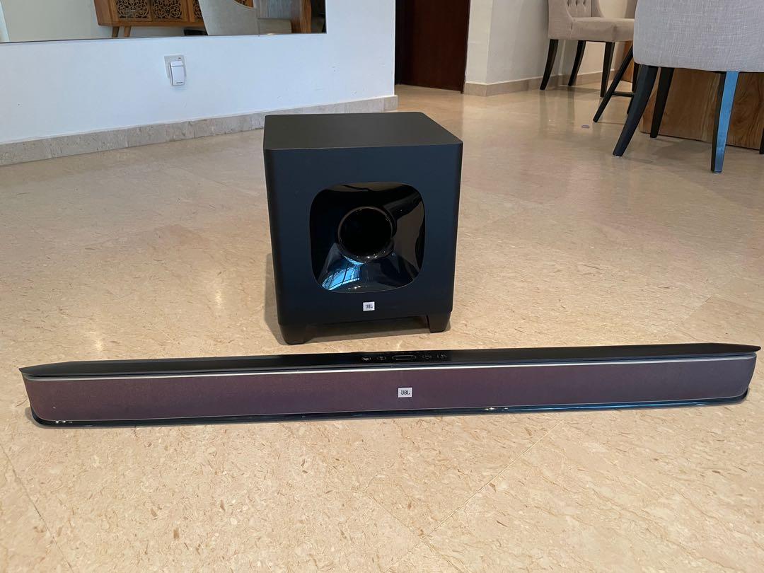 JBL SB400 Soundbar & Subwoofer, Audio, Soundbars, Speakers & Amplifiers