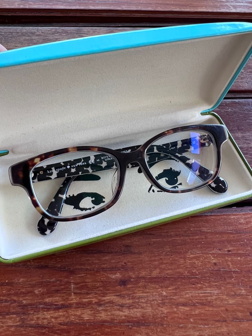 KATE SPADE GLASSES FRAME, Women's Fashion, Watches & Accessories,  Sunglasses & Eyewear on Carousell