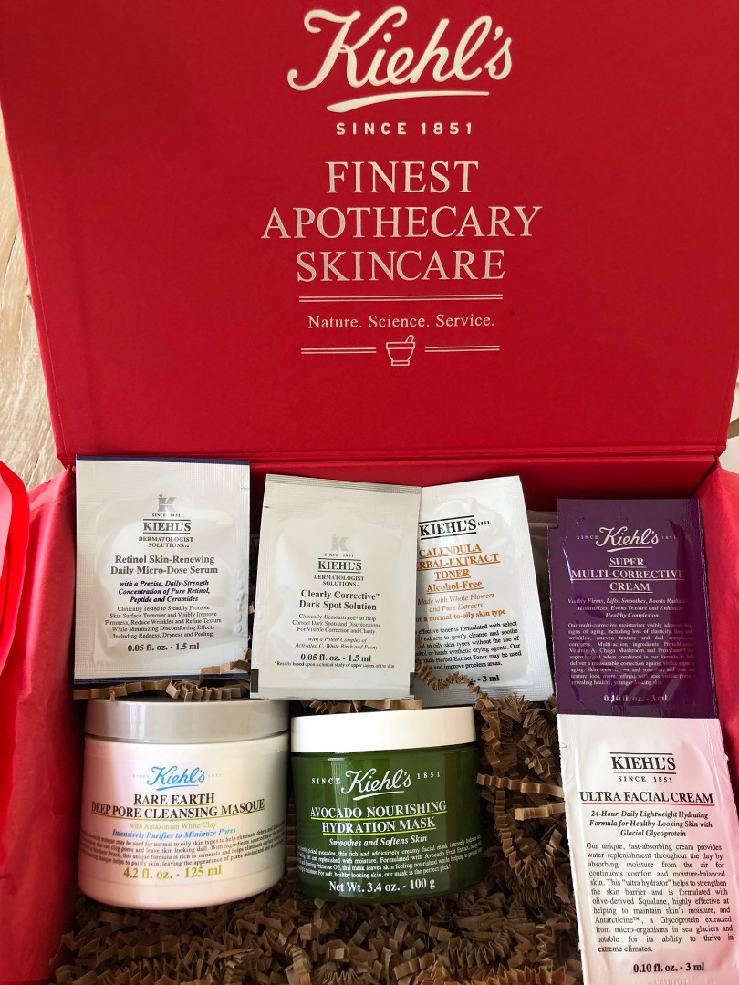 Kiehls Gift Set Beauty Personal Care Face Face Care on Carousell