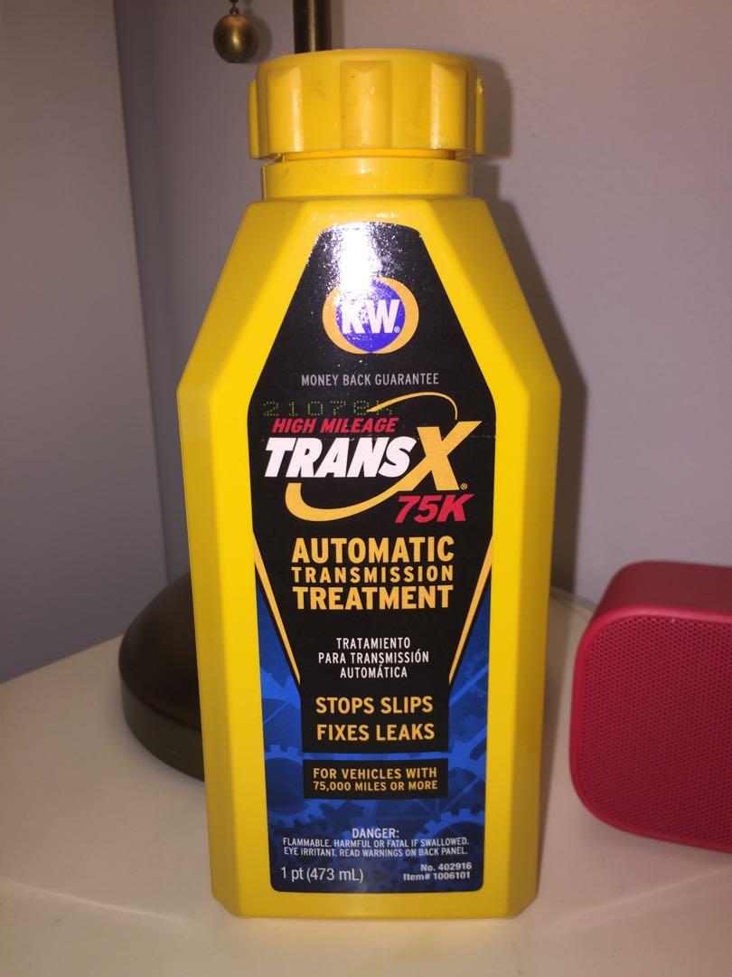 K&W TRANS X Automatic Transmission Stop Leak 473ml, Car Accessories