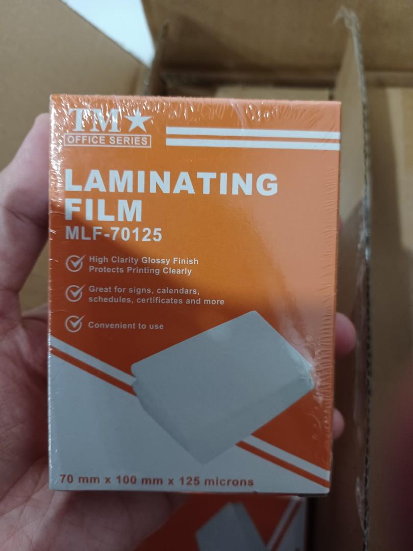 Laminating Film, Hobbies & Toys, Stationary & Craft, Art & Prints on ...